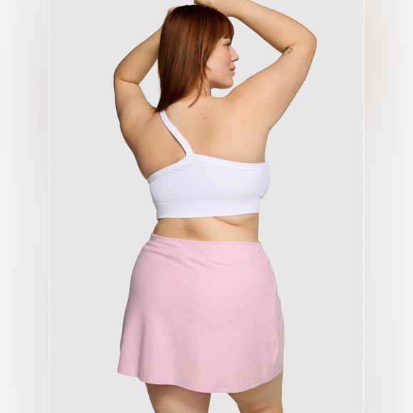 NWT PINK Victoria’s Secret Sport Pique Tennis Skort. Spring Orchid. Medium. - Picture 2 of 10